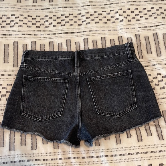 Madewell black denim shorts - Picture 2 of 5